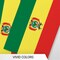 G128 Bolivia Bolivian Bunting Banner | Flag 8.2 x 5.5 Inch, Full String 33 Feet | Printed 150D Polyester, Decorations For Bar, School, Festival Events Celebration